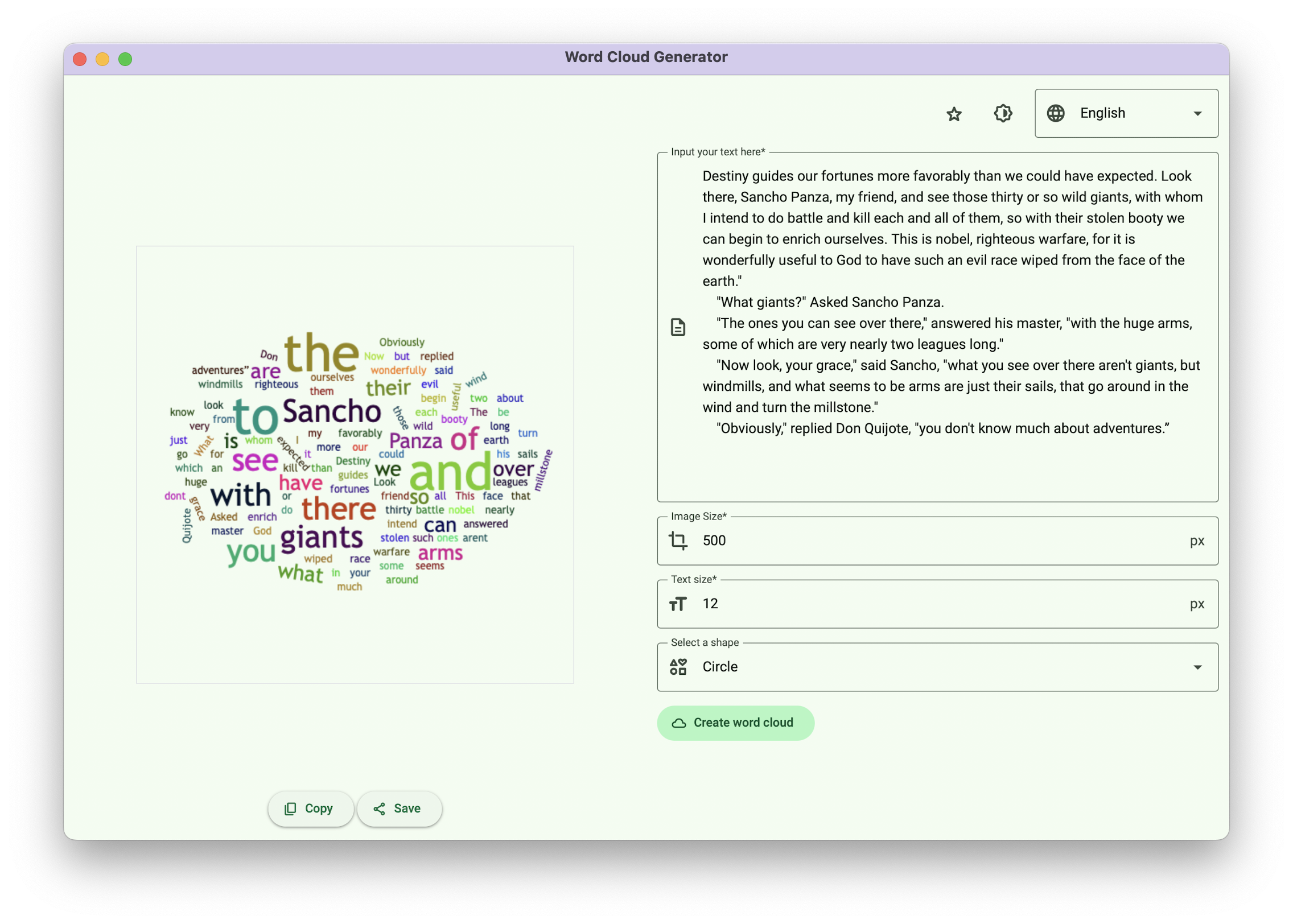 Word Cloud Generator Word cloud generator